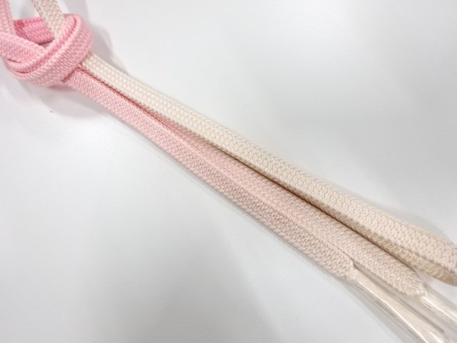 未使用品　正絹　手組帯締め